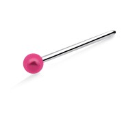 1.8mm Enamel Ball Straight Nose Stud NSKA-845E 